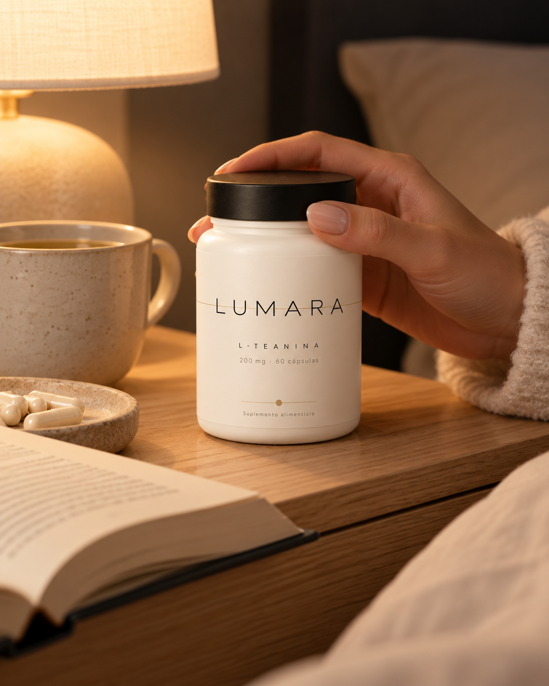 L-Teanina · 60 cápsulas