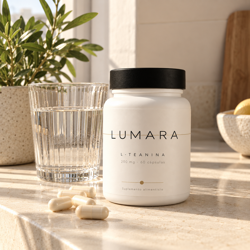 Bote LUMARA en una cocina por la mañana